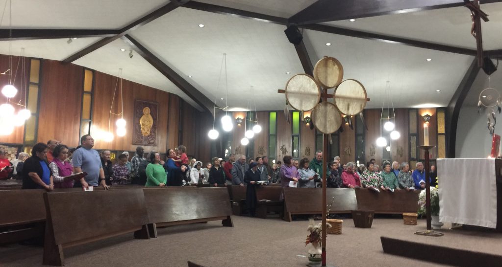 King Islander Mass, St. Anthony parish, Anchorage