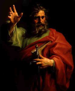 Saint Paul, the Great Evangelist.