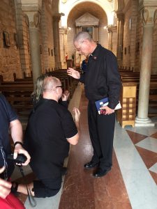 Blessing Marriage of Couple on their 25th anniversary in Cana