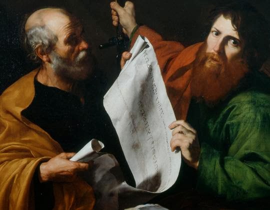 Saints Peter and Paul, Ribera, 1616